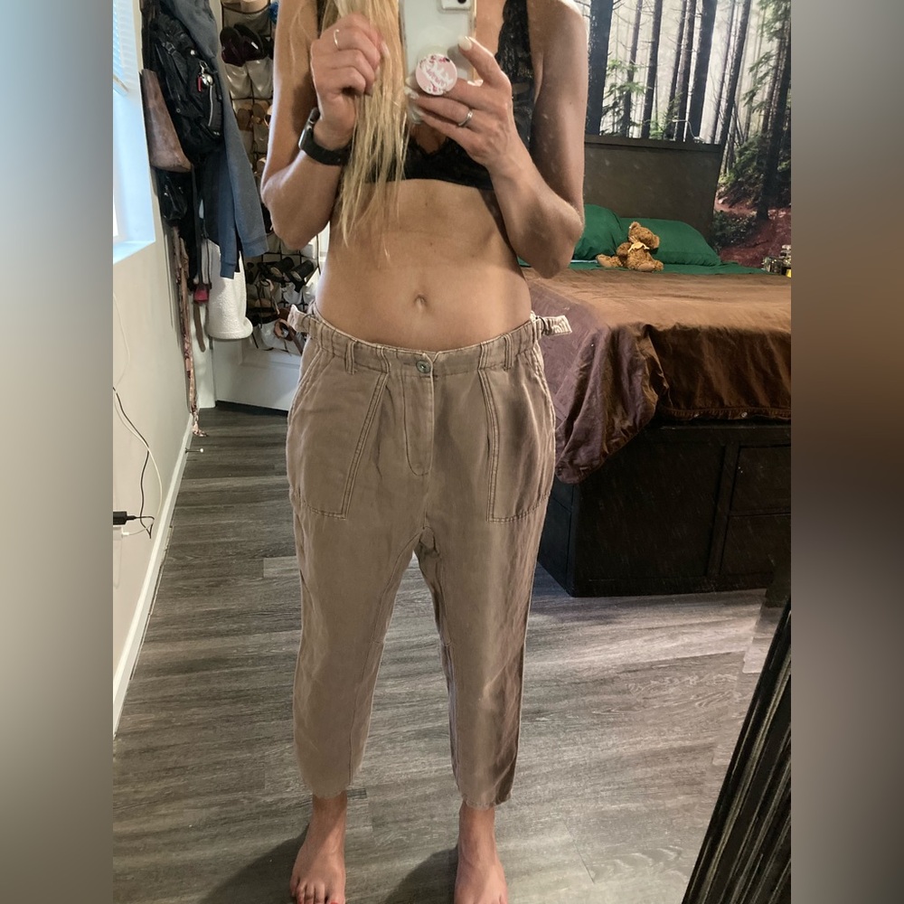 Free People Drop Crotch Pants - Picture 3 of 16